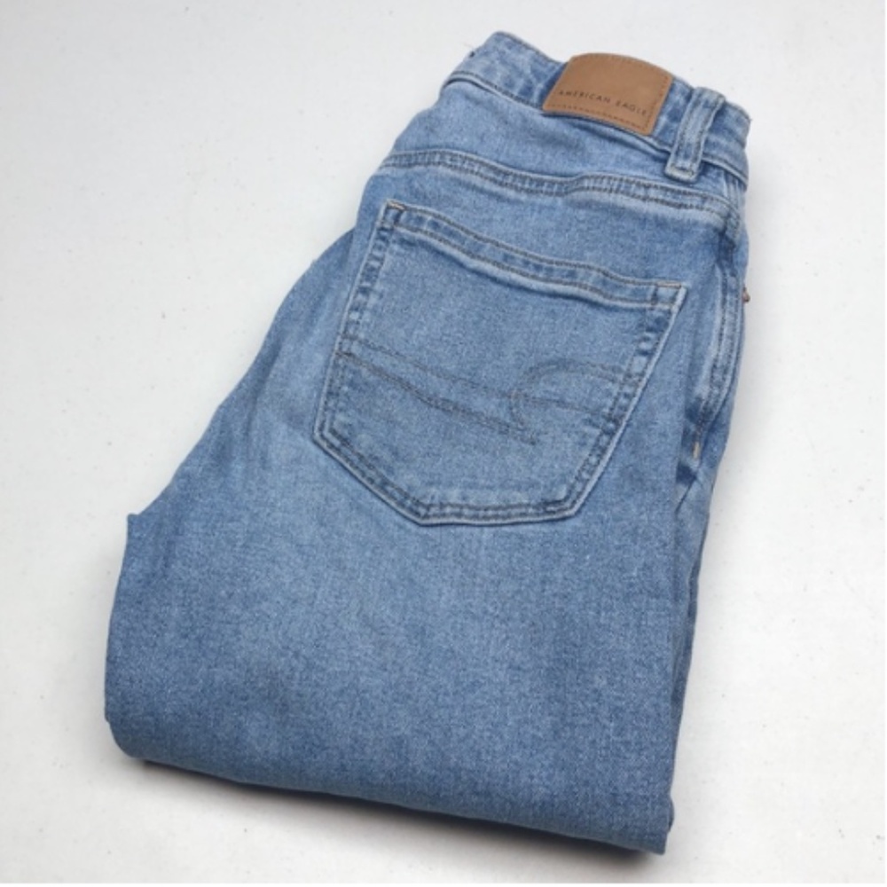 AMERICAN EAGLE HIGH-RISE SKINNY JEANS 000/23x27 🦅